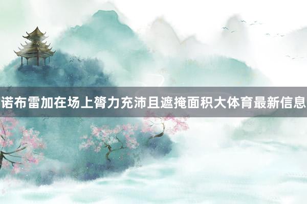 诺布雷加在场上膂力充沛且遮掩面积大体育最新信息