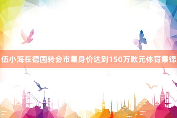 伍小海在德国转会市集身价达到150万欧元体育集锦